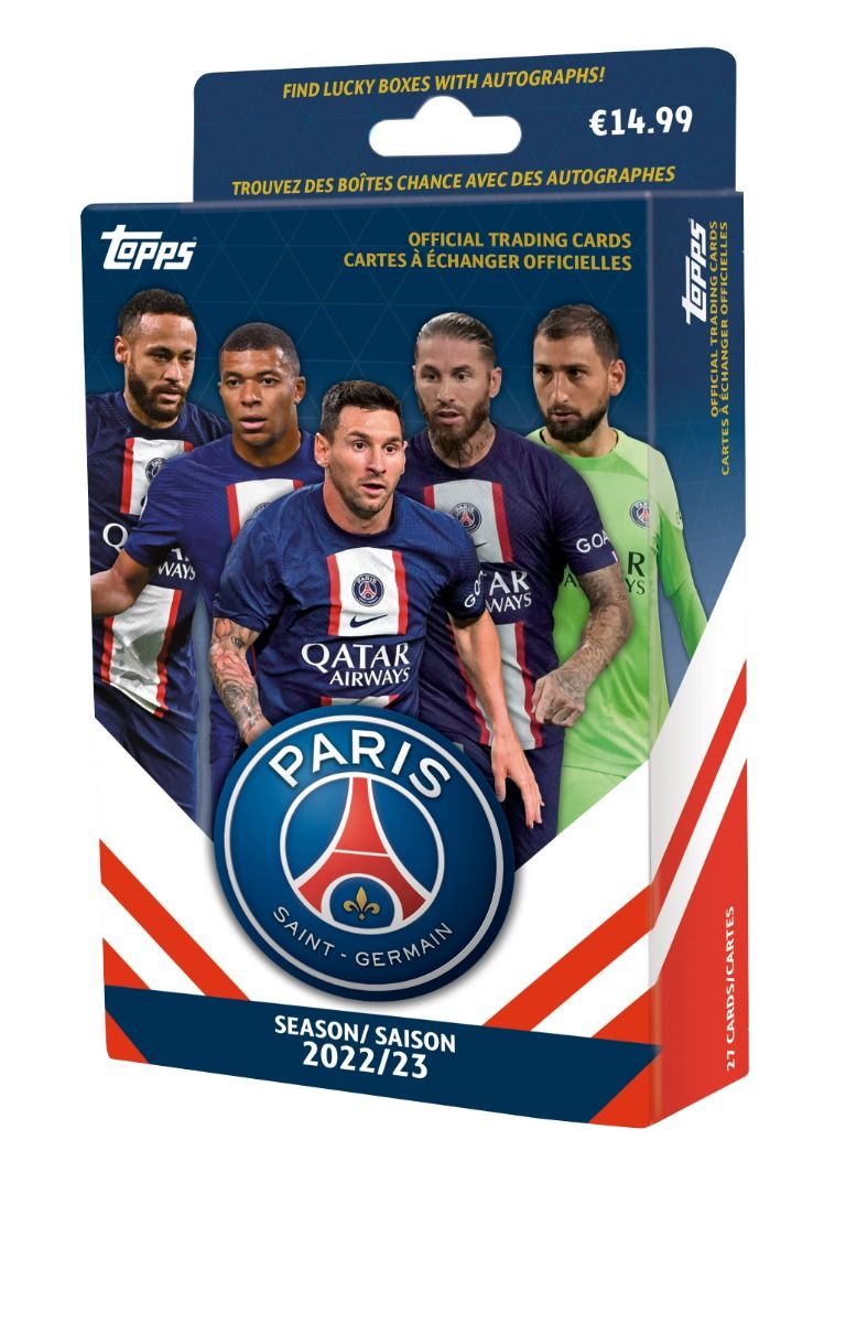 Topps Paris Saint-Germain Official Fan Set