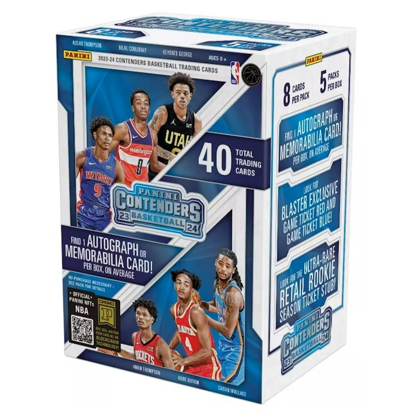 2023-24 Panini Contenders Basketball Blaster Box