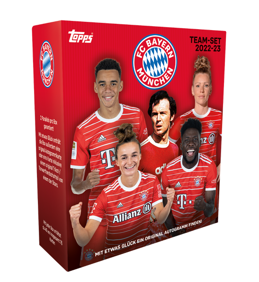 FC Bayern Munich Official Team Set 22/23 - Topps UK