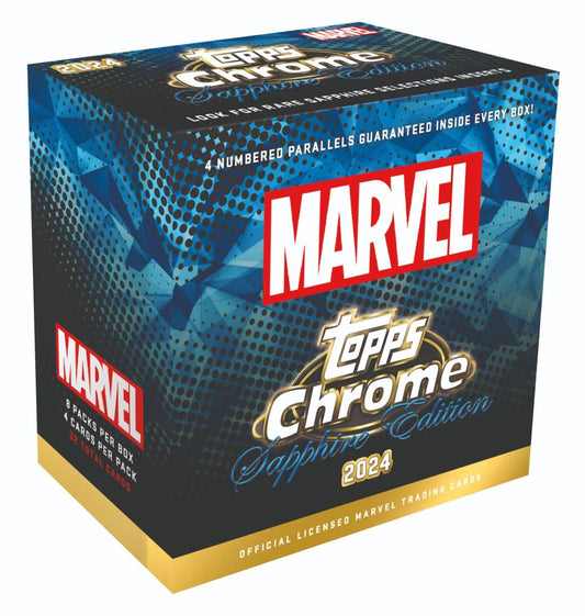 Topps Marvel Chrome® 2024 Sapphire Edition - Hobby Box