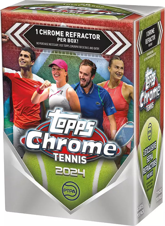 2024 Topps CHROME Tennis Blaster Box