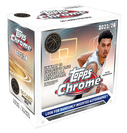 2023-24 Topps Chrome Basketball - Monster Box