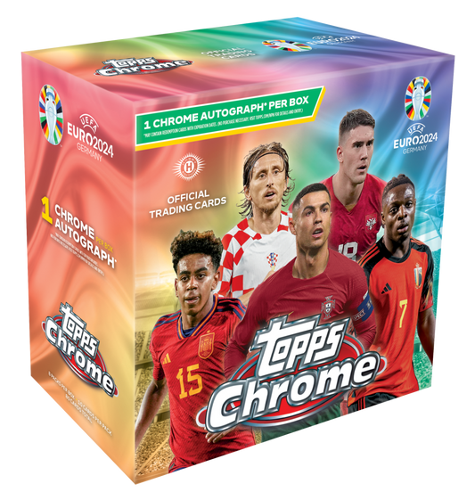 Topps Chrome UEFA EURO 2024 - Hobby Box