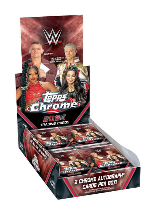 2025 Topps WWE Chrome - Hobby Box