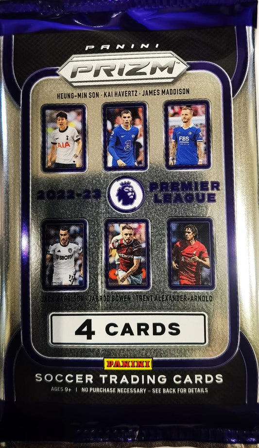 2022/23 Panini Prizm Premier League EPL Soccer Retail Pack