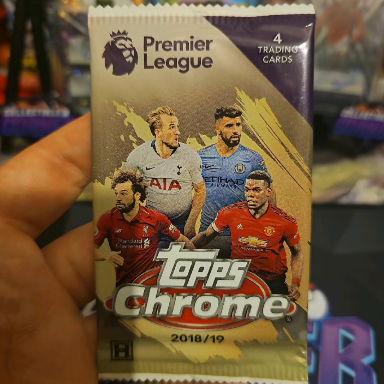 Topps Chrome 18/19 Premier League Hobby Booster Pack