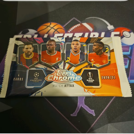 Topps Chrome Match Attax 20/21 Booster Pack