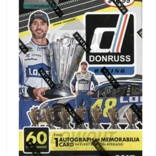 2017 Panini Donruss Racing Blaster Box