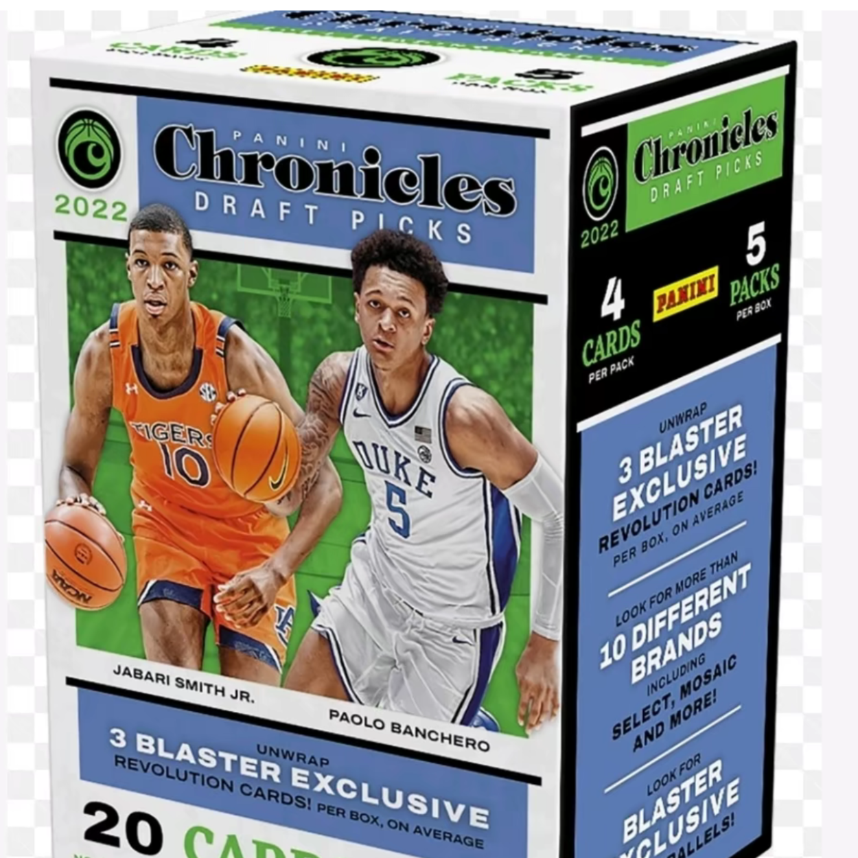 2022 Panini Chronicles Draft Picks Collegiate Basketball Blaster Box