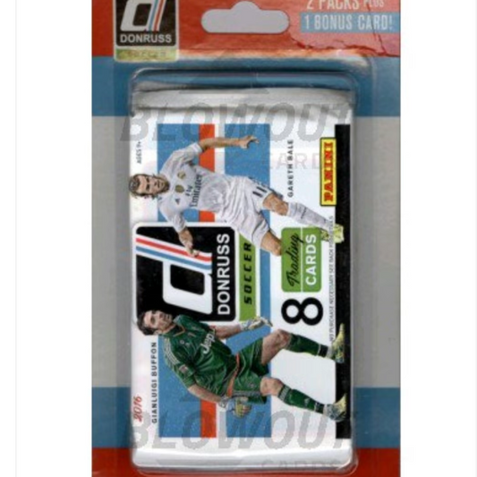 2016 Panini Donruss Soccer Retail 2 Pack Blister Pack