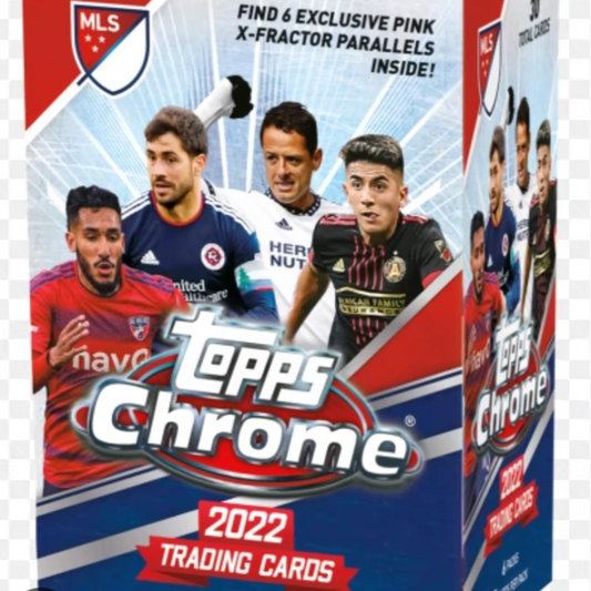 2022 Topps Chrome MLS Blaster Box