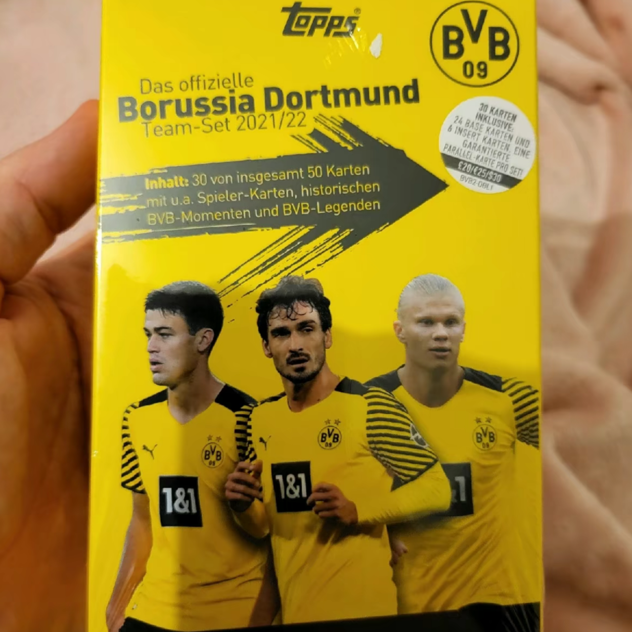 Topps UK  21/22 Borussia Dortmund Team Set