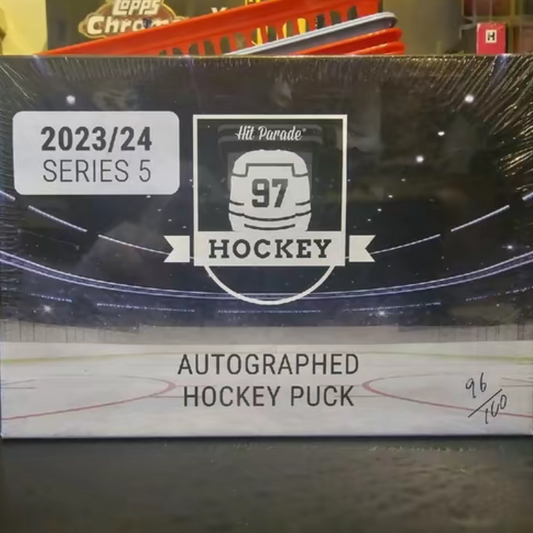 23/24 Hit Parade Autographed Hockey Puck Series 5 Hobby Box