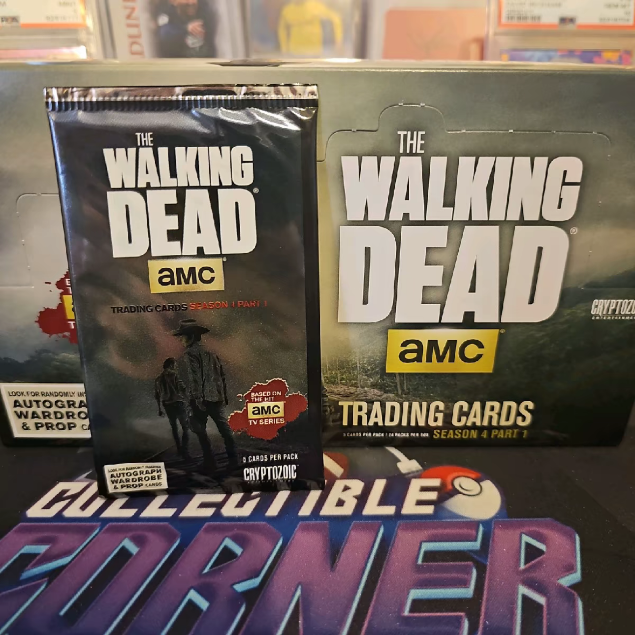 Cryptozoic Walking Dead Season 4 Part 1 Booster Pack