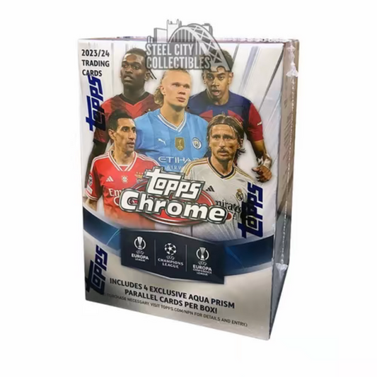 UEFA Club Competition Chrome Blaster Box 2023/24