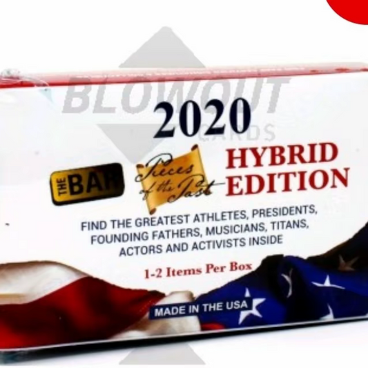 2020 Super Break The Bar Pieces of the Past Hybrid Ed Box