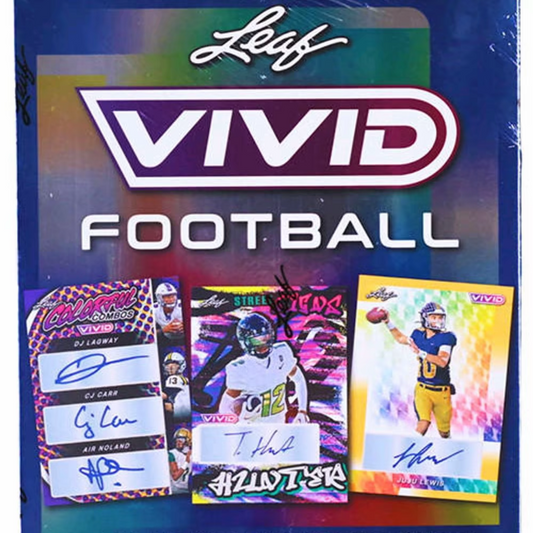 Leaf Vivid Football Hobby Box