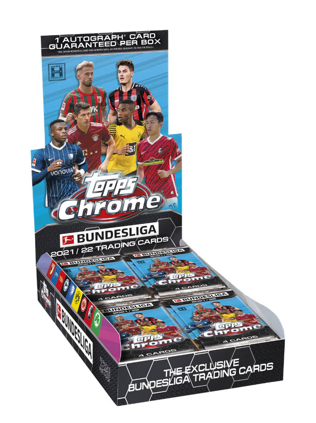 2021/22 Topps Chrome Bundesliga Soccer Hobby Box