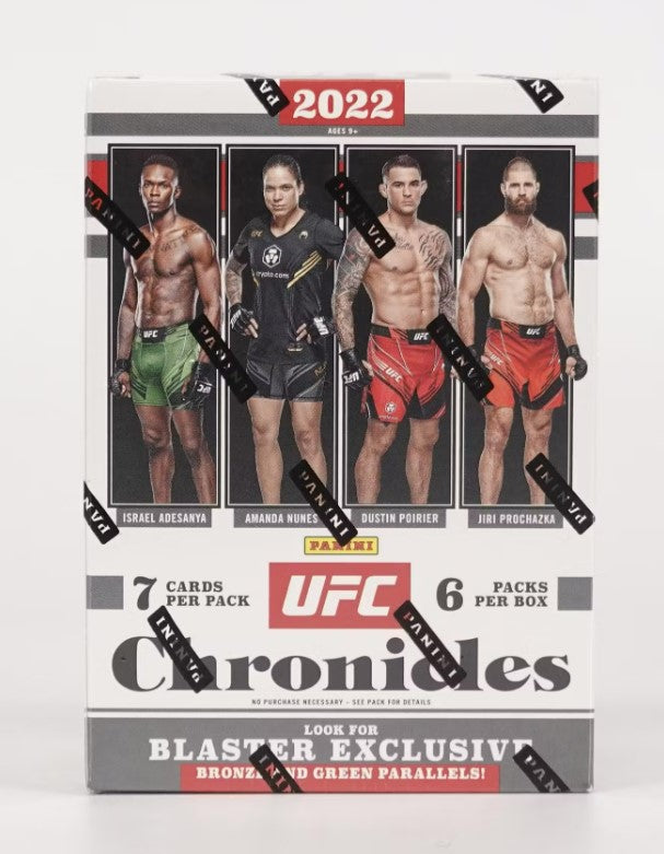 2022 Panini Chronicles UFC 6-Pack Blaster Box