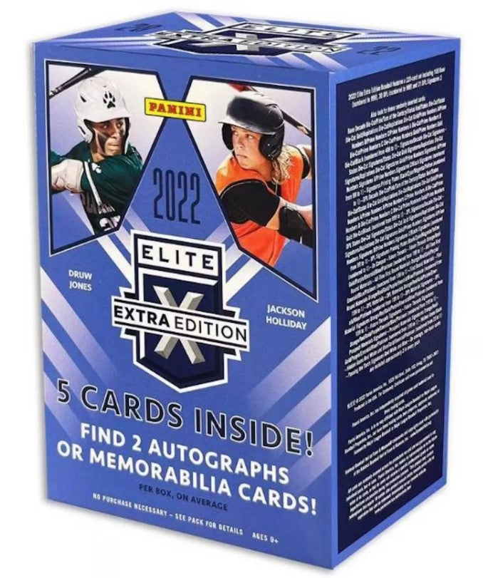 2022 Panini Elite Extra Edition Baseball Blaster Box