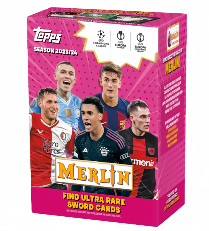 2024 Topps UEFA Champions League Merlin Chrome Soccer - Blaster Box