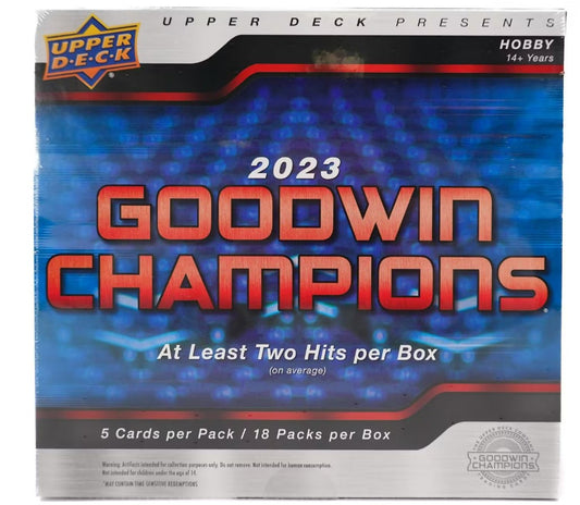 2023 Upper Deck Goodwin Champions Hobby Booster Pack