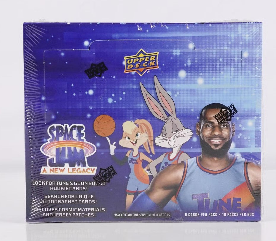 Space Jam: A New Legacy Hobby Box (Upper Deck 2021) LOOK FOR RARE LEBRON AUTOS!!