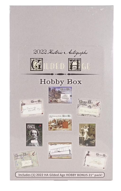 Gilded Age Hobby Booster Pack (Historic Autographs 2023)