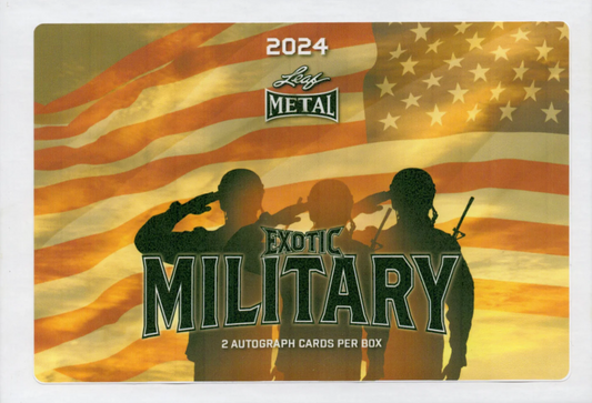 2024 Leaf Metal Exotic Military Multi-Sport Box