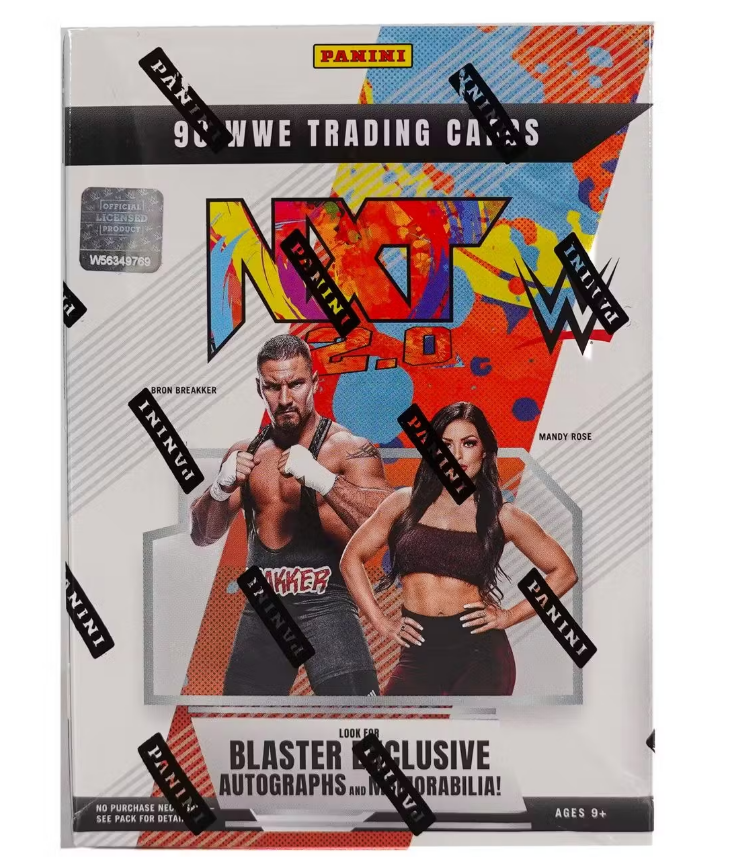 2022 Panini WWE NXT Wrestling 6-Pack Blaster Box