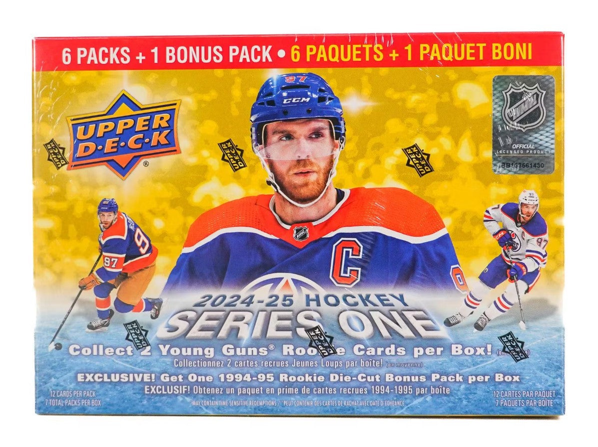 2024/25 Upper Deck Series 1 Hockey Mega Box