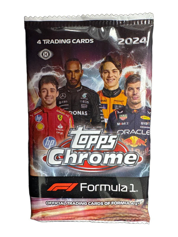 Topps Chrome Formula 12024 Qualifying Lap Single Pack