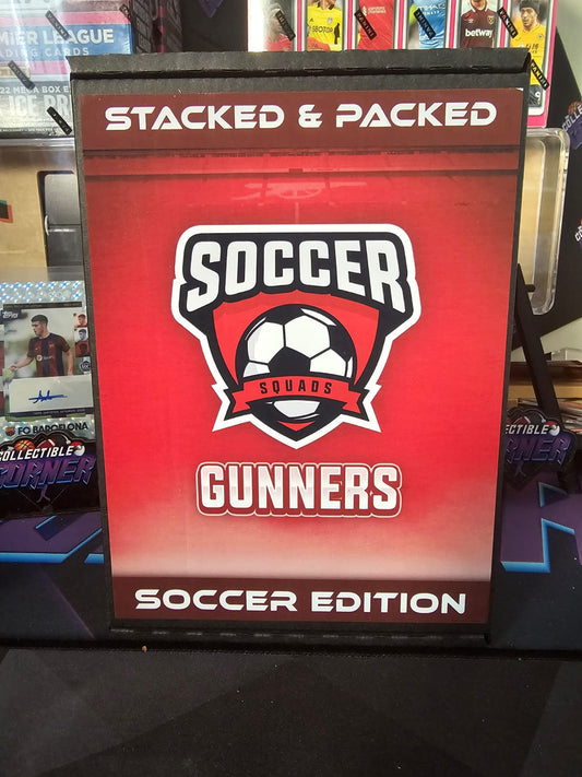 Stacked and Packed Soccer Squads - Gunners