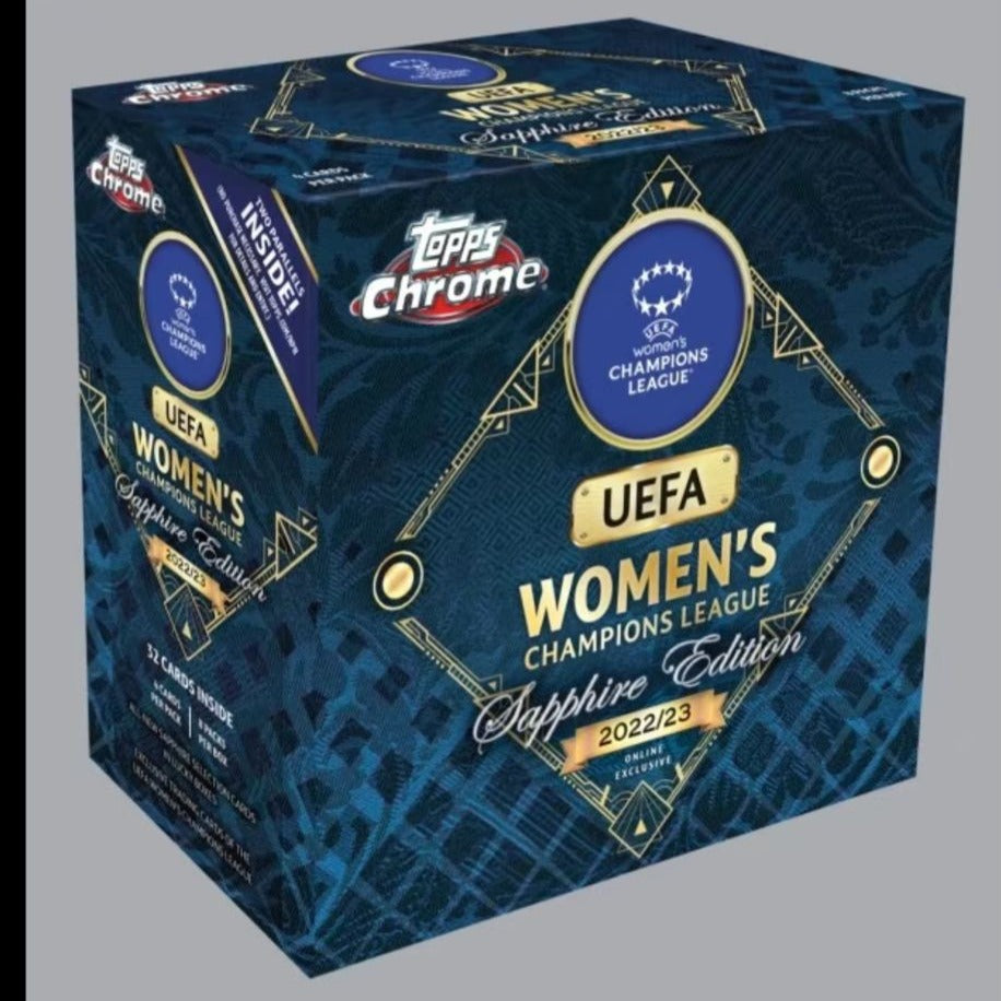 Topps Chrome UEFA Womens Champions League Saphire Edition