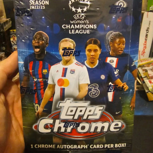 Topps Chrome Womens Champions League Hobby Box