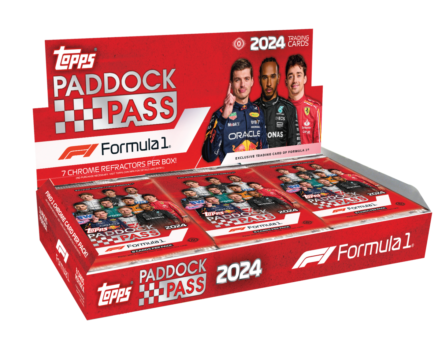 2024 Topps Paddock Pass Formula 1 - F1 Hobby Box