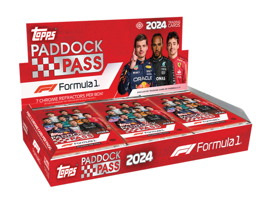 2024 Topps Paddock Pass Formula 1 - F1 Hobby Box