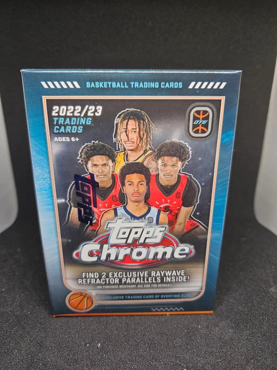 2022/23 Topps Chrome Overtime Elite Basketball Blaster Box