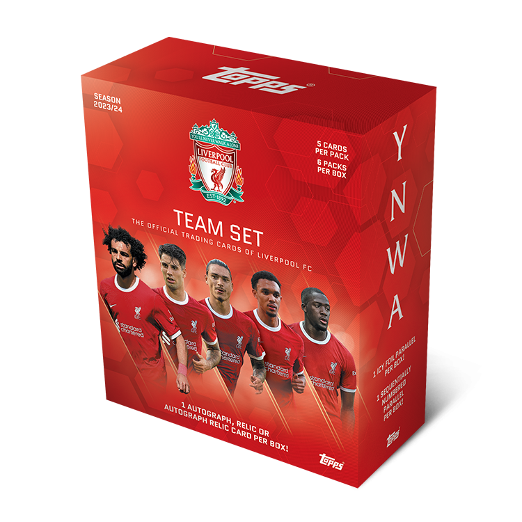 Topps Liverpool Official Team Set 23/24 - Topps UK