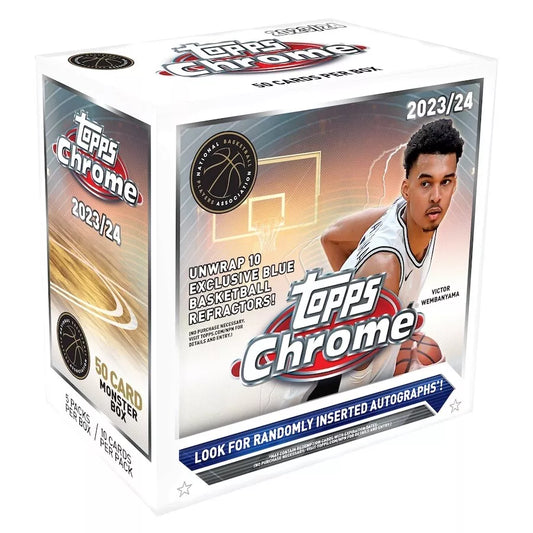 2023-24 Topps Chrome Basketball Monster Box