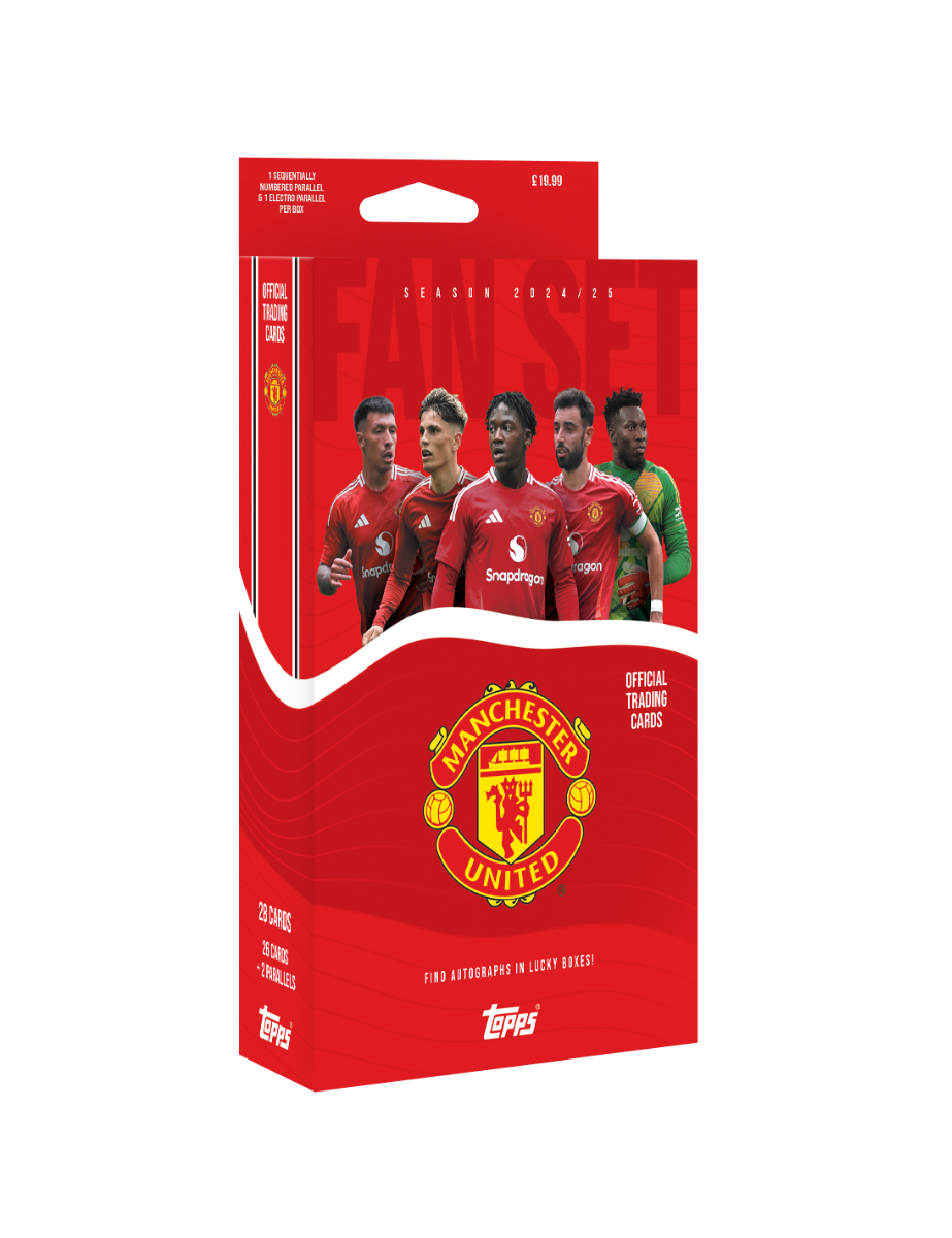 Topps Manchester United FC Fan Set 2024/25