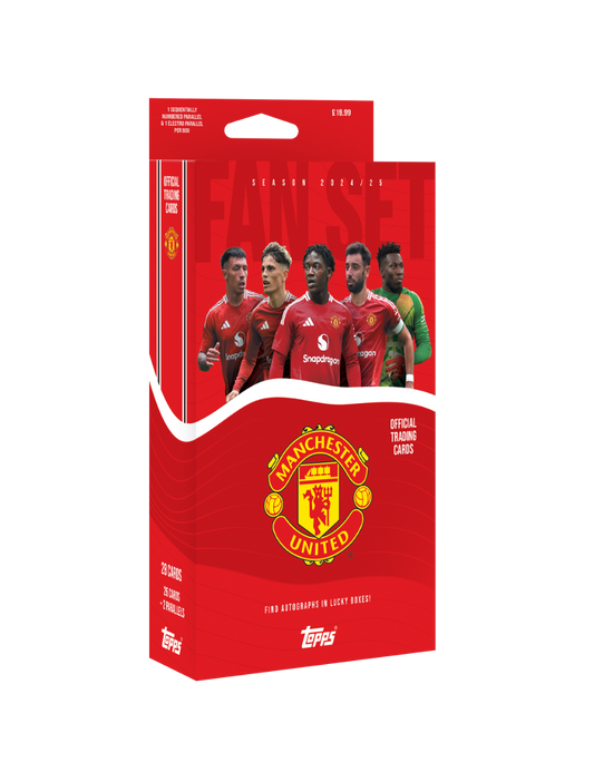 Topps Manchester United FC Fan Set 2024/25