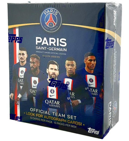 Topps Paris Saint Germain PSG Official Team Set 2022/23