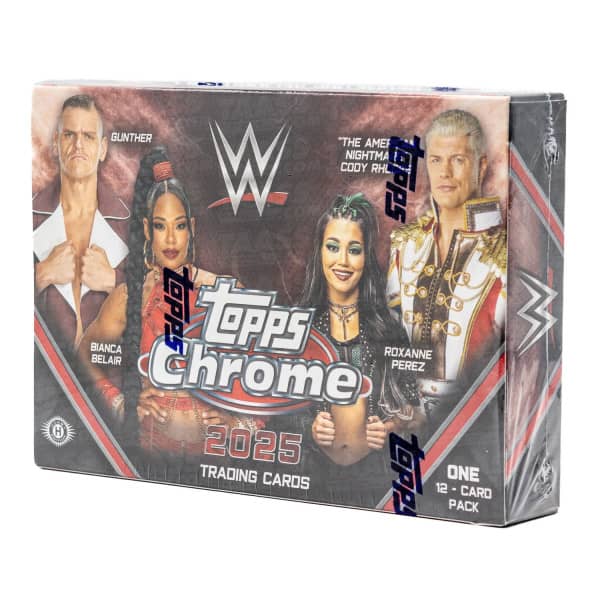 2025 Topps Chrome WWE Wrestling Breaker Delight Box